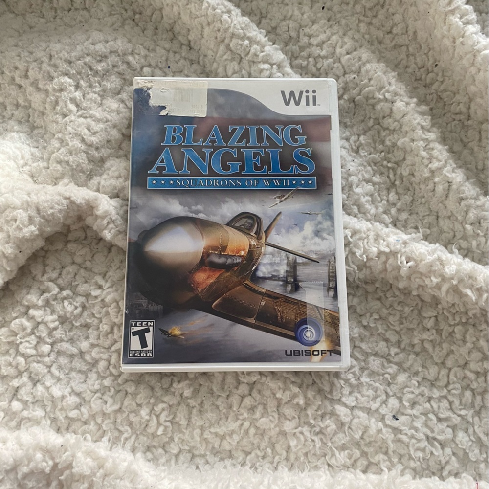 Blazing Angels Plane Wii game